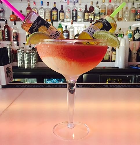 Vaso de plástico Margarita gigante de 55 oz