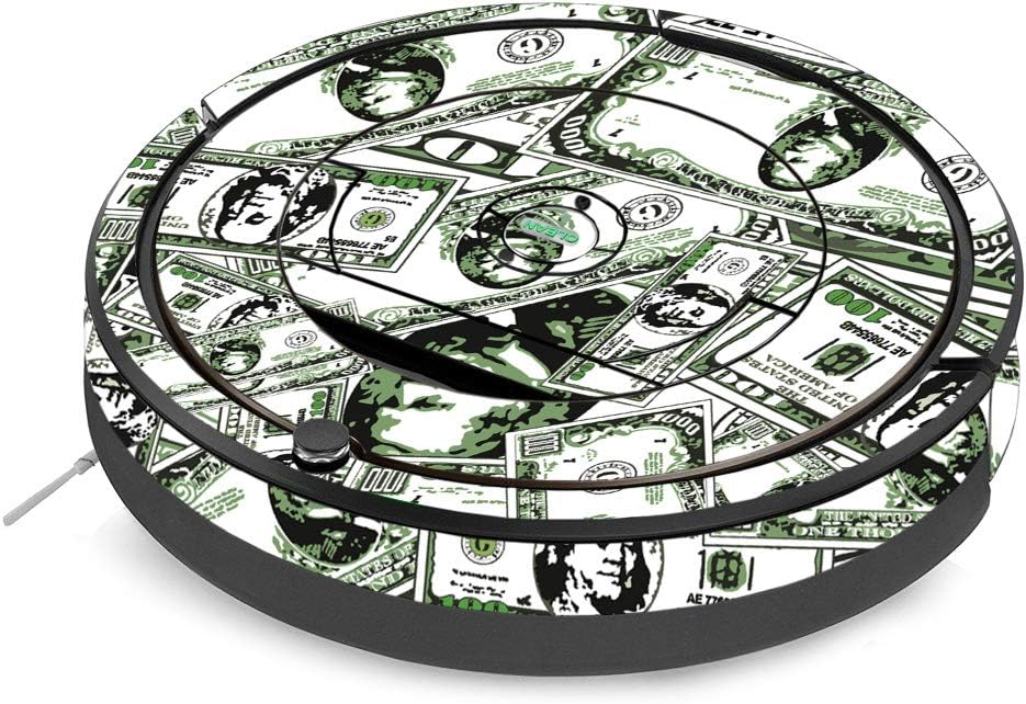MightySkins Skin Compatible with iRobot Roomba 890 Vacuum - Phat Cash | Protective, Durable, and Unique Vinyl Decal wrap Cover | Easy to Apply, Remove, and Change Styles | Made in The USA