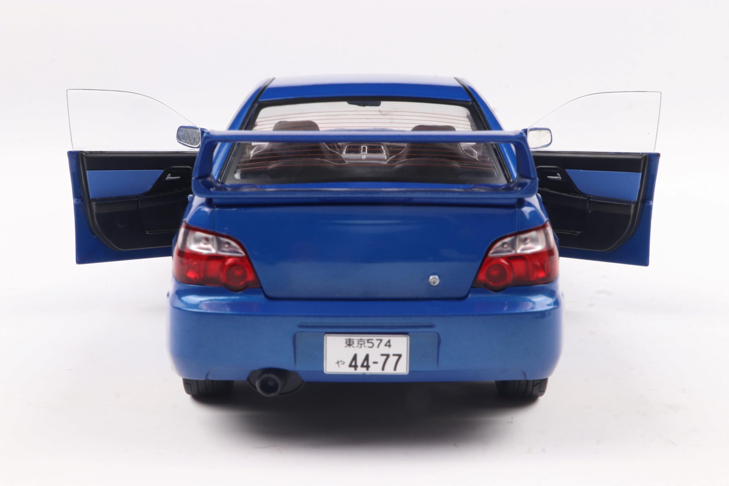 1:18 Subaru Impreza WRX STI Sonic Blue 2003 : Amazon.ca: Toys & Games