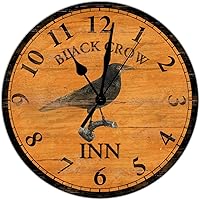 Vista 7 de Reloj de pared silencioso de 10 pulgadas con diseño floral de amistad, con rosas amarillas, funciona con pilas, para dormitorio, para escuela