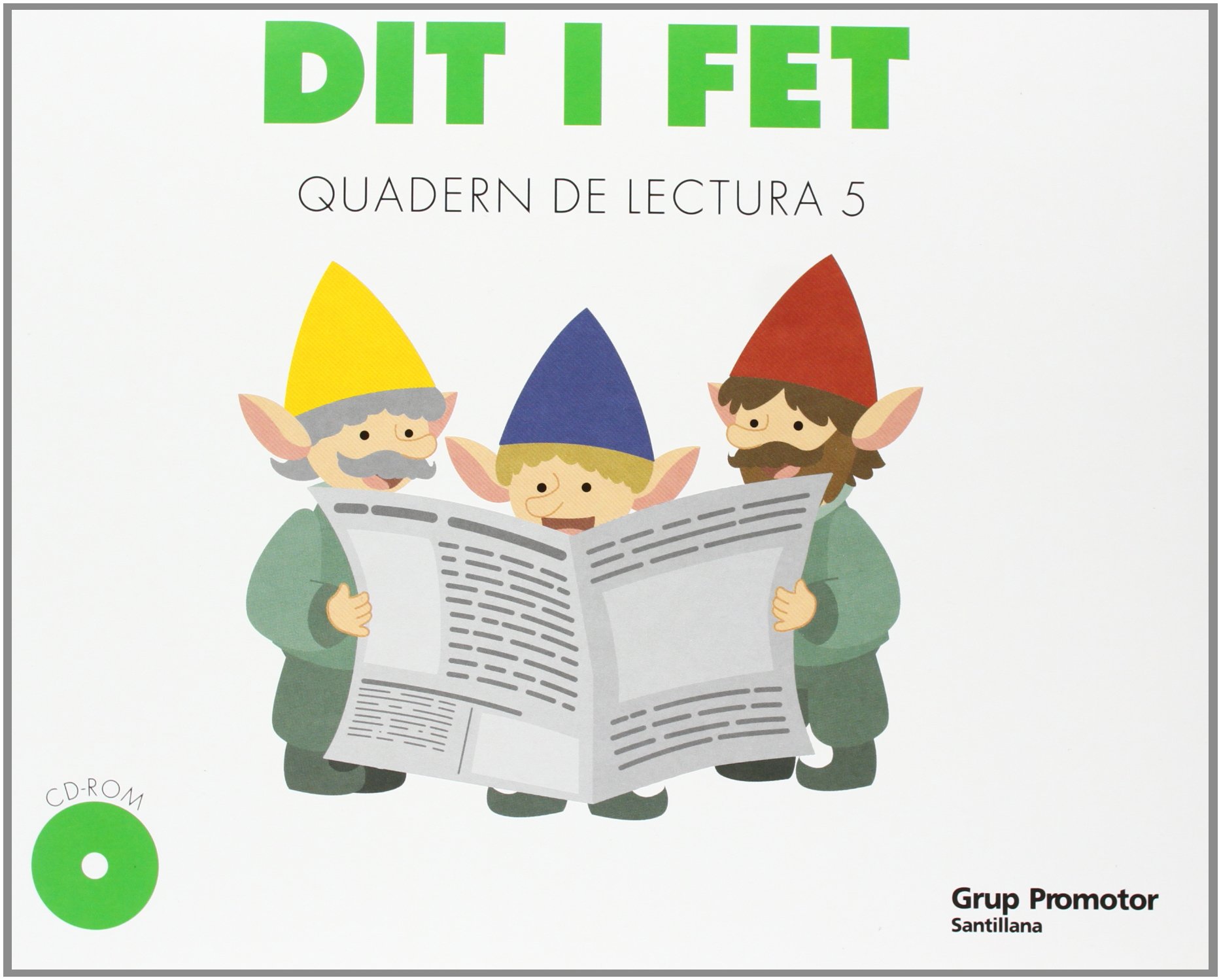 Lectoescritura Quader Lectura 5 Grup Promotor - 9788479186333