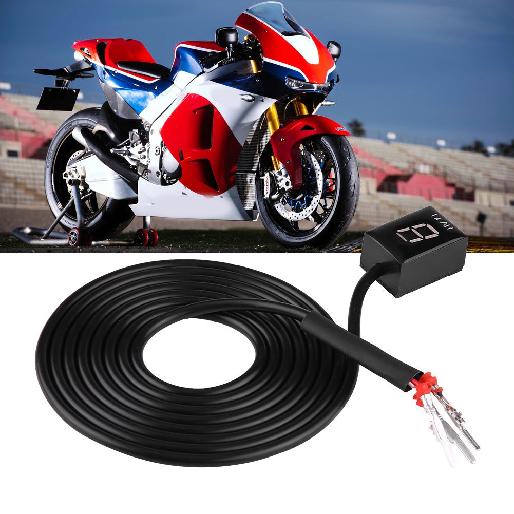 6-Gang-Digital-Ganganzeige Motorrad-ECU Steckmontage für CB400F CB500X CB650F