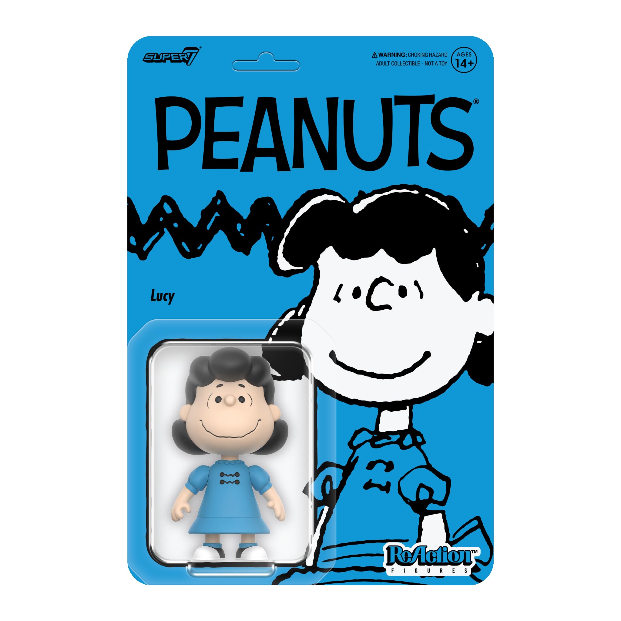 激レア 希少 PEANUTS Linus & Lucy アクションフィギュア Amazon.com: Super7 Peanuts Lucy Reaction Figure - 3.75