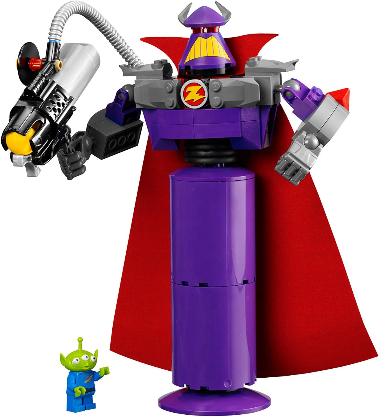 Lego Special Edition Disney Pixar Movie Toy Story Series Set #7591 - Construct-a-Zurg with Rotating Waist and Sphere-Shooting Cannon and Alien Minifigure (Total Pieces: 118) - Image 5