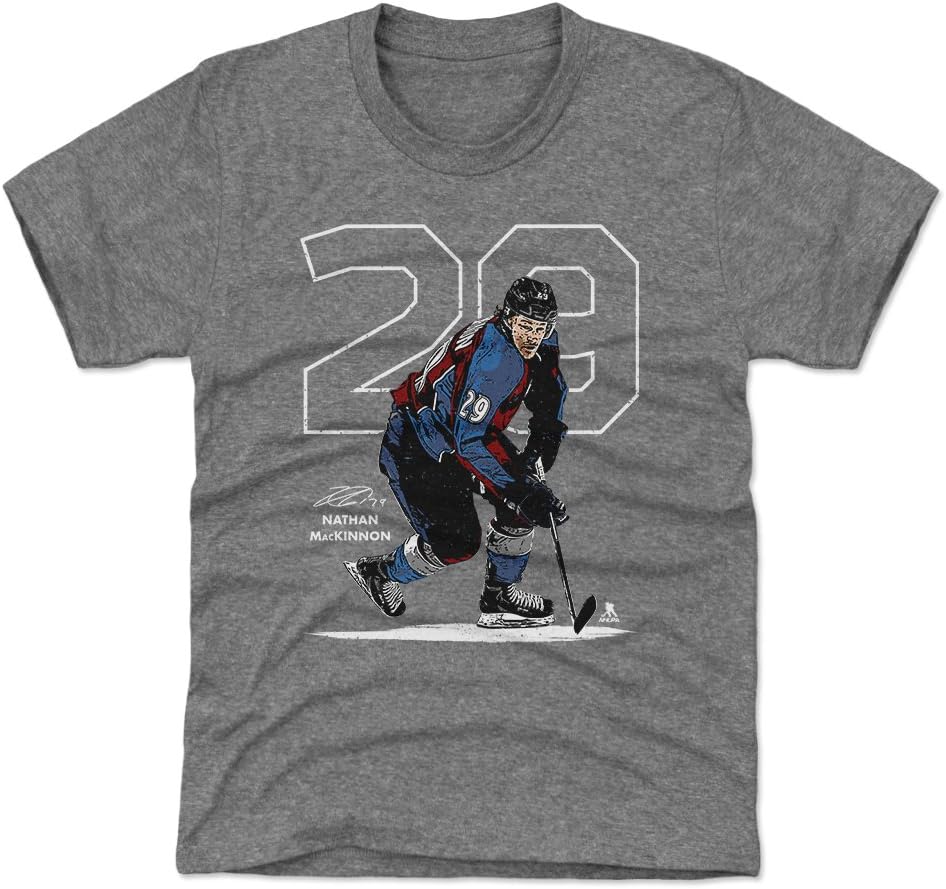 Nathan MacKinnon Kids Shirt Nathan MacKinnon Number Clothing, Shoes & Jewelry