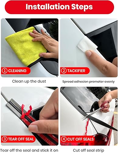 Miniatura 6 de 2 tiras de sellado de goma para parabrisas de automóvil, burletes en forma de T, para parabrisas delantero y trasero (32.8 pies)