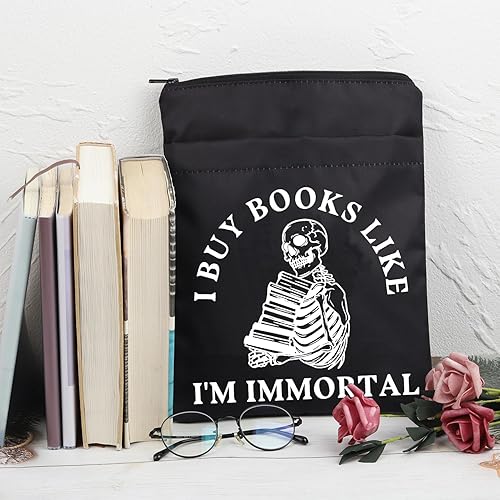 Miniatura 3 de BDPWSS Regalos para lectores de romance oscuro I Buy Books Like I'm Immortal Funny Bookish Gift for Reader Teacher Librarian Booktok Merch (Comprar