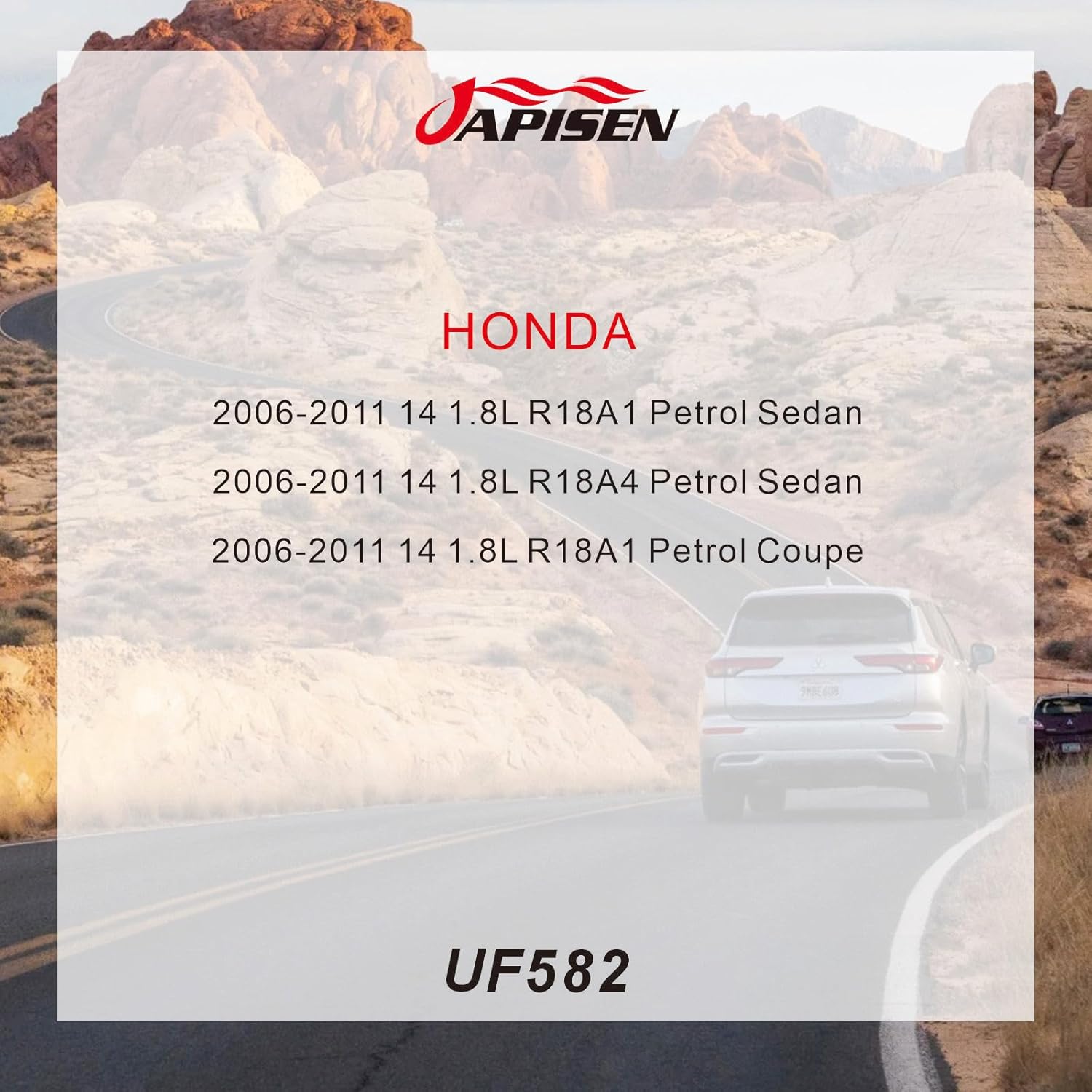 Ignition Coil Pack Set of 4 -Replaces UF582 fit for Honda for Civic 1.8L 2006-2011 for Honda for Civic 1.3L 2006-2011, 30520-PAA-305 30520-RNA-A01