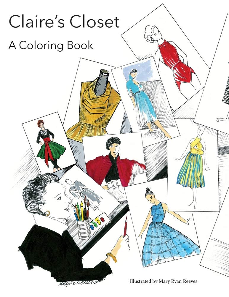 Claire's Closet: A Coloring Book