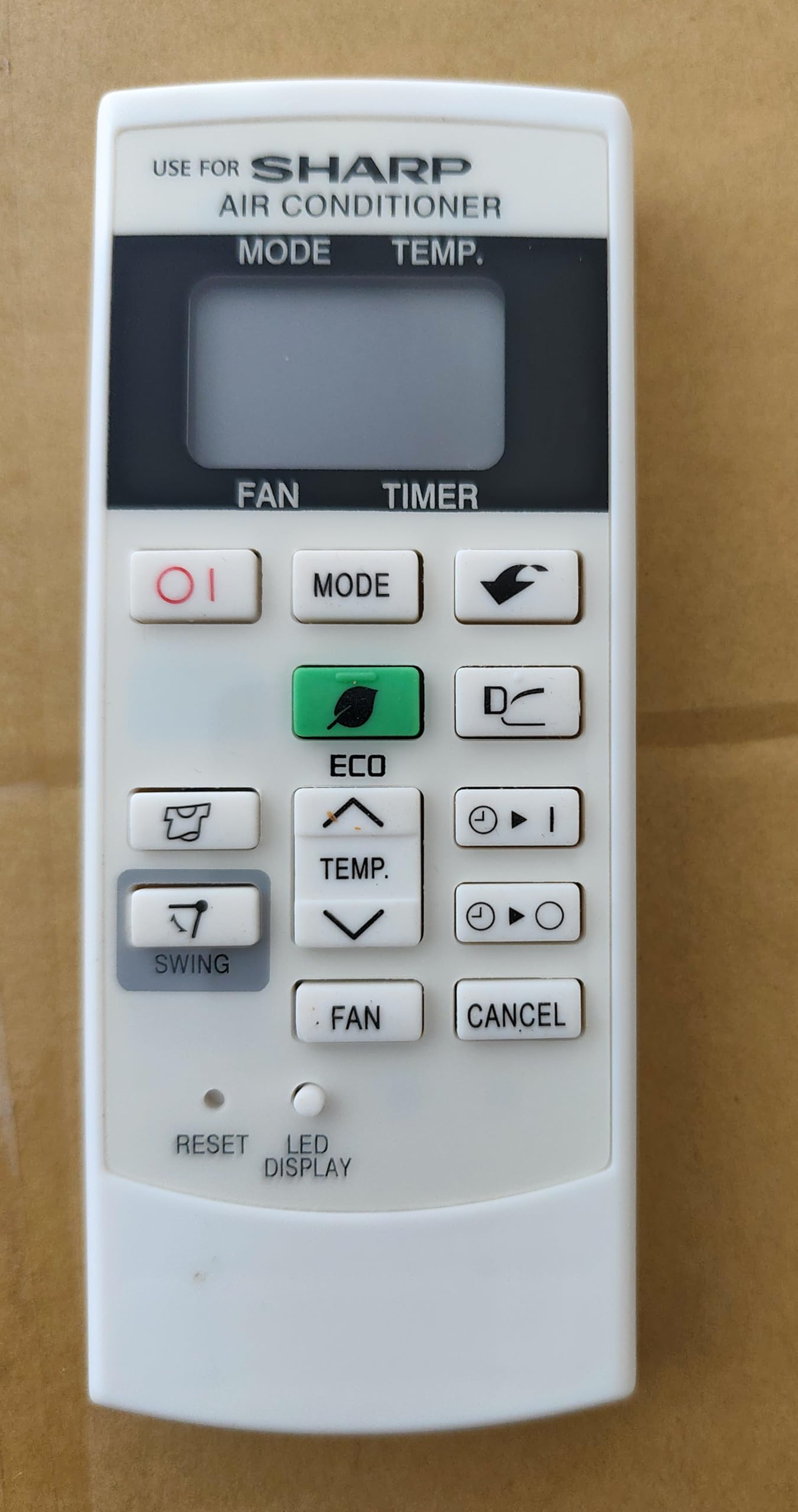 Remote Control Compatible for Sharp AC Remote - Please Match The Image with Your Old Remote (CRMC-A876JBEZ)-image-39