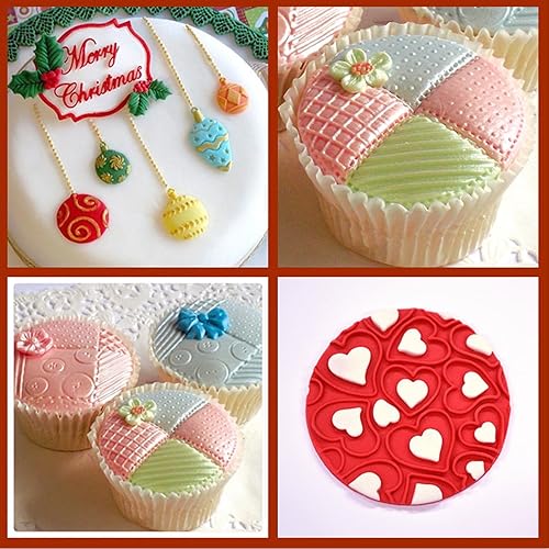 Miniatura 2 de Molde de silicona con colgante de bola de Navidad para decoración de tartas, moldes para cupcakes de Navidad, magdalenas de chocolate, magdalenas de