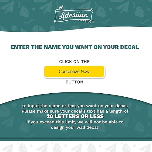 Miniatura 7 de Flower Wall Stickers for Girls Room - Name Stickers for Baby Girl Nursery Decor - Flower Art for Wall Decor - Baby Girls Room Decor - Flower Sticker