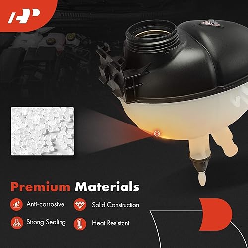 Miniatura 5 de A-Premium Tanque de expansión de desbordamiento de refrigerante compatible con Mercedes-Benz C180, C200, C230, C250, C280, C300, C350, CLS350,