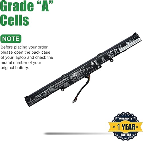 Miniatura 4 de A41N1501 - Batería de repuesto para portátil Asus Rog G752VW GL752 GL752JW GL752V GL752VLM GL752VW GL752VW-DH74 GL752VWM N552 N552V N552VW N552VX