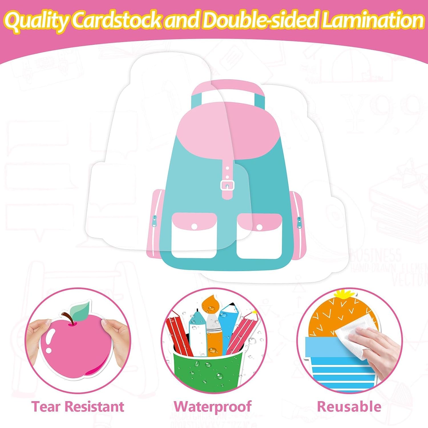 Naozinebi Together We are Better Classroom Decorations Back to School Bulletin Board Borders Colorful Better Together Paper Cutouts Motivational Positive Decor for Classroom School Teachers