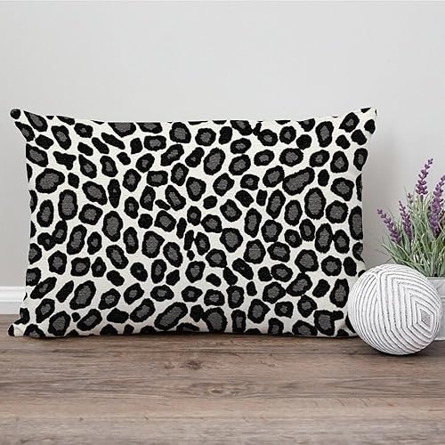 Vista 187 de Funda de cojín con estampado de guepardo rosa intenso, cojín cuadrado con estampado de animales fucsia, funda de almohada decorativa para el hogar