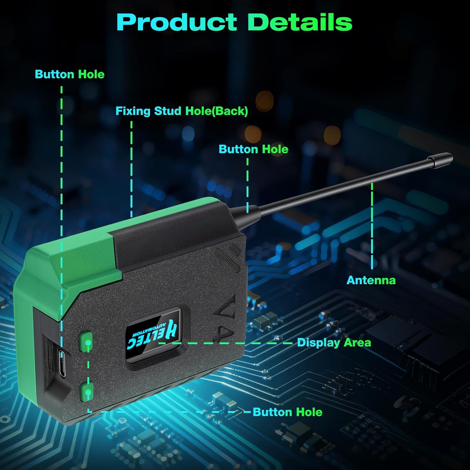 ESP32 LoRa V4 Development Board + 3000mAh Battery + Case Set - with 915MHz Antenna and Upgraded ESP32 S3 SX1262, 2MB PSRAM 16MB Flash V4 Devices for Meshtastic Ar duino LoRaWAN IoT (2PCS)