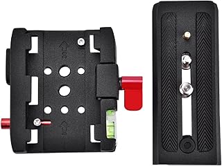 Sxhlseller P200 Quick Release Base Mount, Aluminium Alloy Quick Release Clamp Base Plate, Quick Release Clamp Base for 500AH, 701/503 HDV