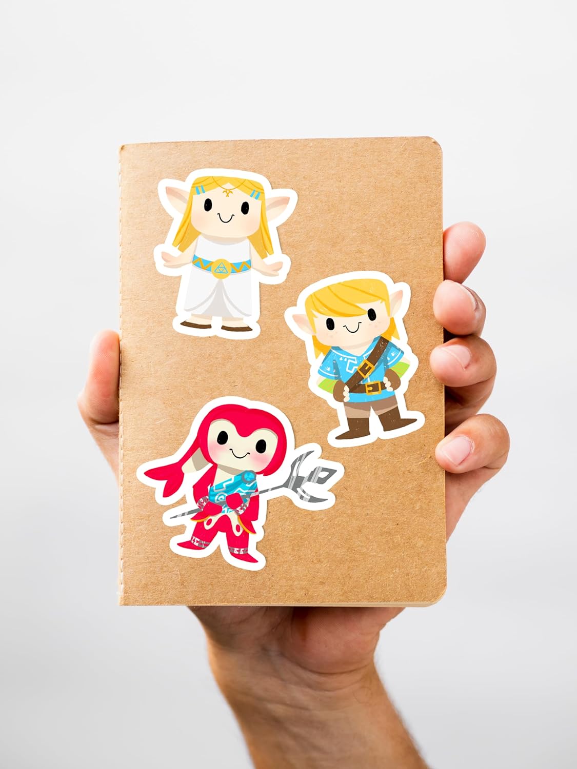 Die Cut Stickers 19 pcs, Vinyl Waterproof Stickers for The Legend of Zelda Breath of The Wild, Tears of The Kingdom, Twilight Princess and Ocarina of Time - Image 3