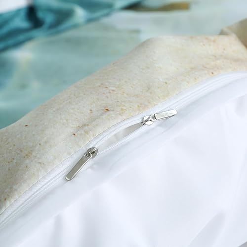 Miniatura 8 de Juego de ropa de cama de microfibra suave de 3 piezas, diseño de océano 3D, diseño de conchas marinas, naturaleza, mar, estampado digital, funda de