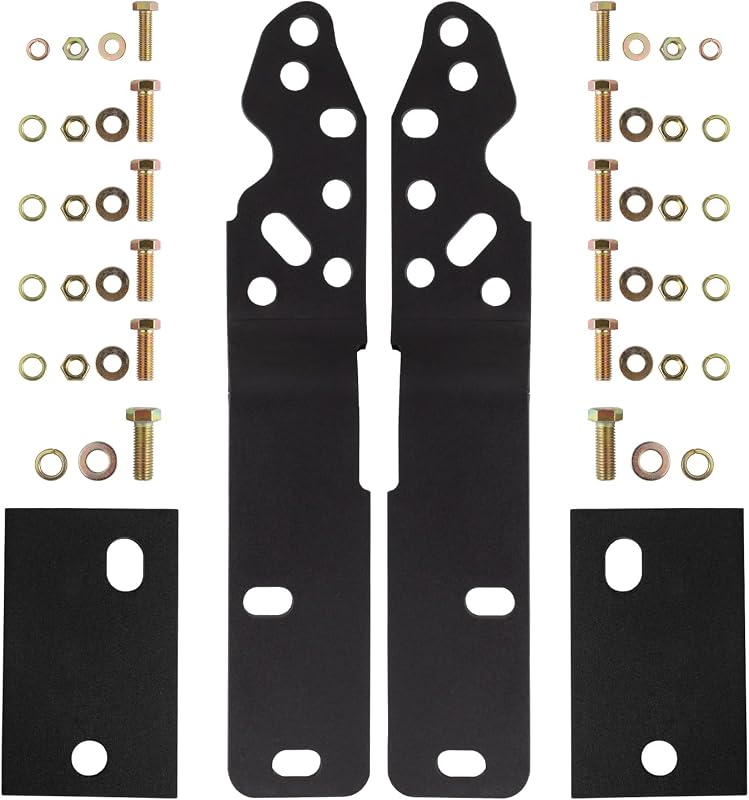 Kit de Suporte de Fixação do Para-Choque Traseiro Prosentuo para Ford F-100 F-150 F-250 F-350, Chevy C10 C20 C30 K10 K20 K30 e GMC – 1 unidade