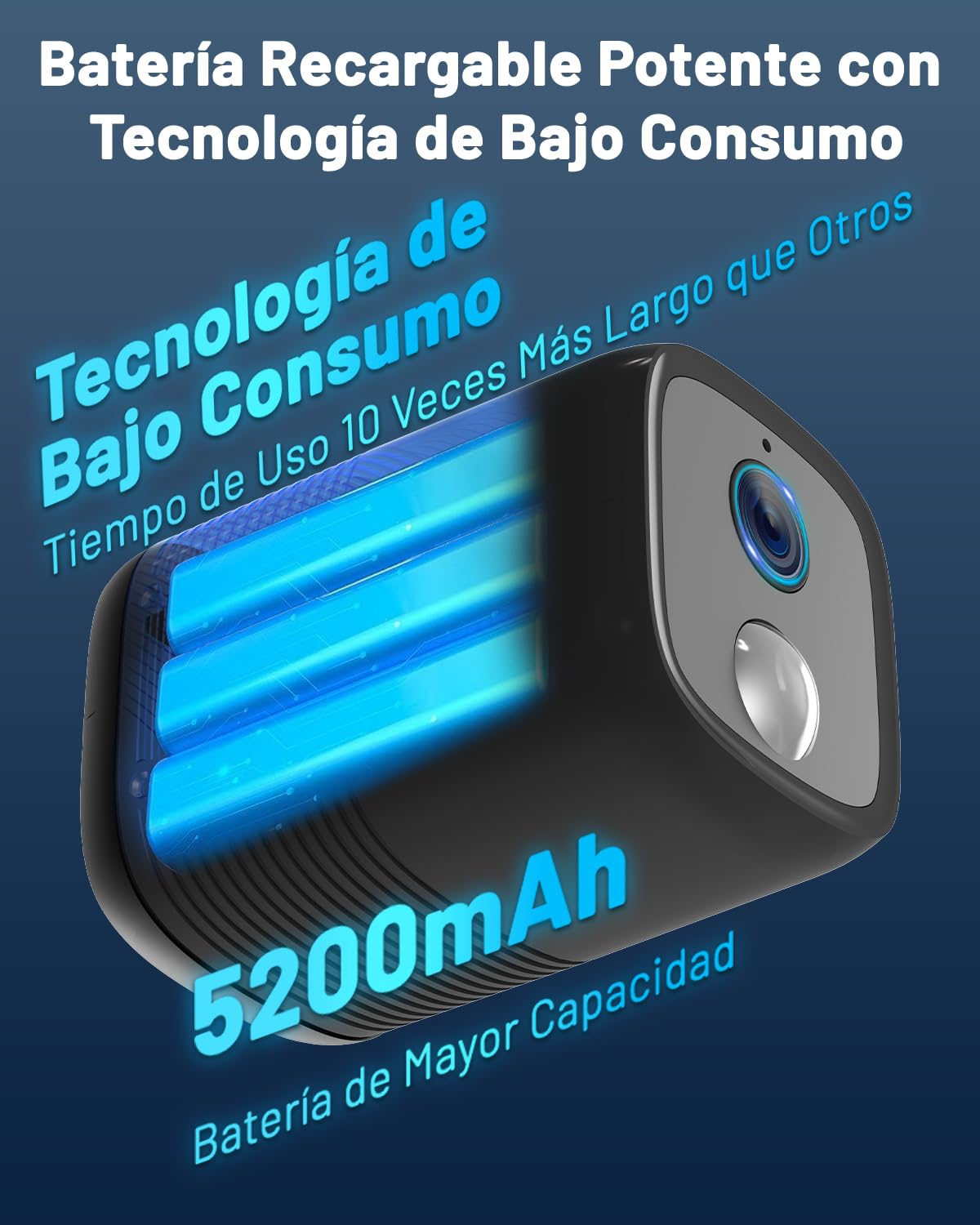 UCOCARE 2K Mini Camara Espia WiFi, Camara Vigilancia WiFi Interior 2 Piezas | Detección de Movimiento IA, Visión 160°, Visión Nocturna 10m, Compatible con Alexa, SD/Nube, WiFi 2.4GHz