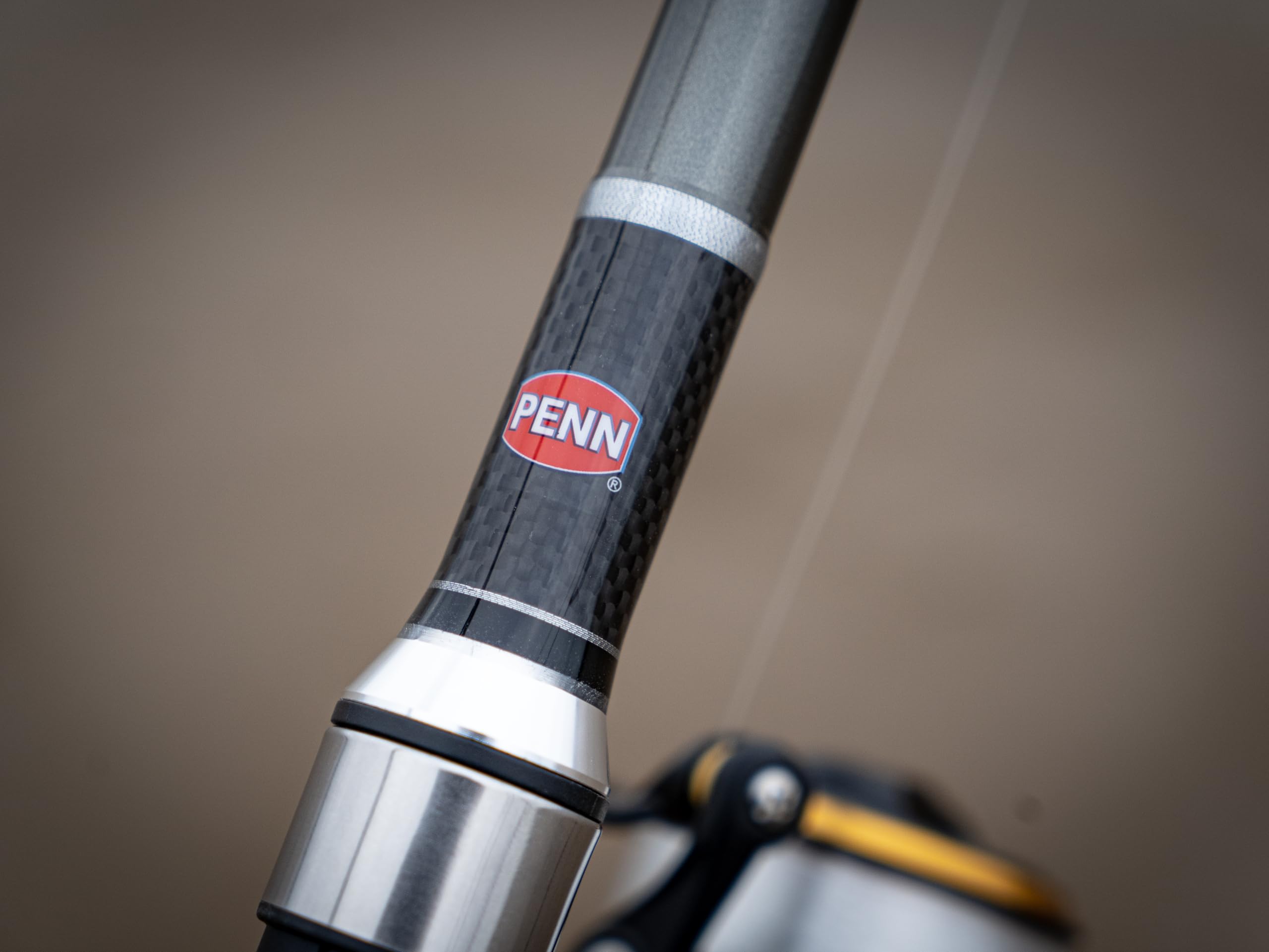 PENN Tidal XR Beach Caster Caña | Caña de surfcasting de Carbono de Alto módulo 30T/40T con tecnología X-Wrap | Lanzamiento a Distancia Extrema para carretes fijos y convencionales | 4,80 m