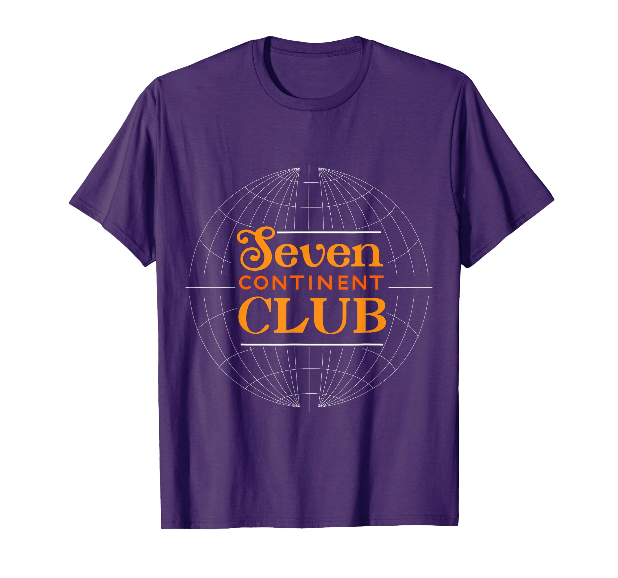 Seven Continent Club Orange T-Shirt
