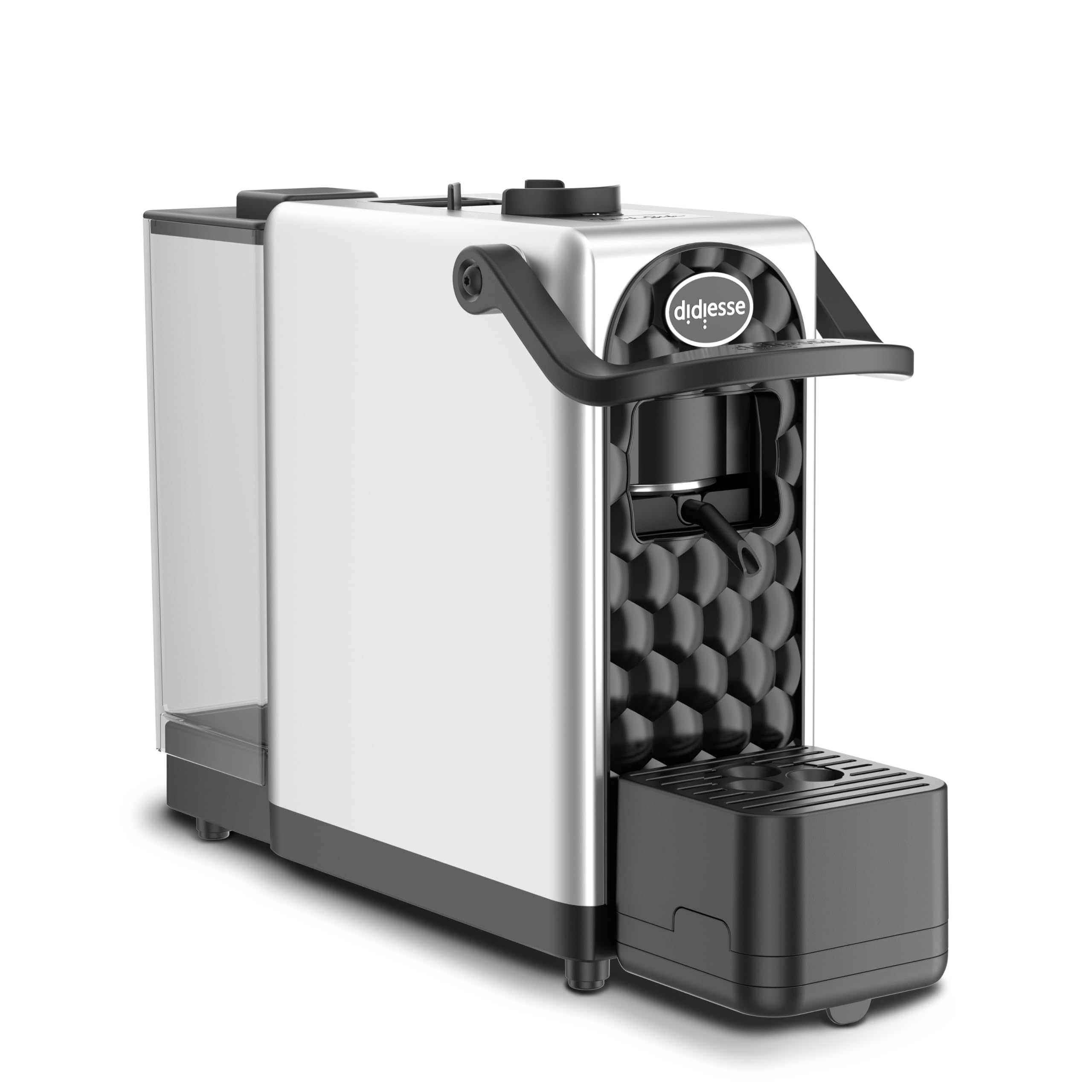 Didiesse Ekspres do kawy na wafle, ekspres do kawy DarkSide - intensywna i aromatyczna kawa bez rezygnacji z praktyczności i wzornictwa, zbiornik 1,3 l, niskie zużycie (650 W), kompaktowy i lekki