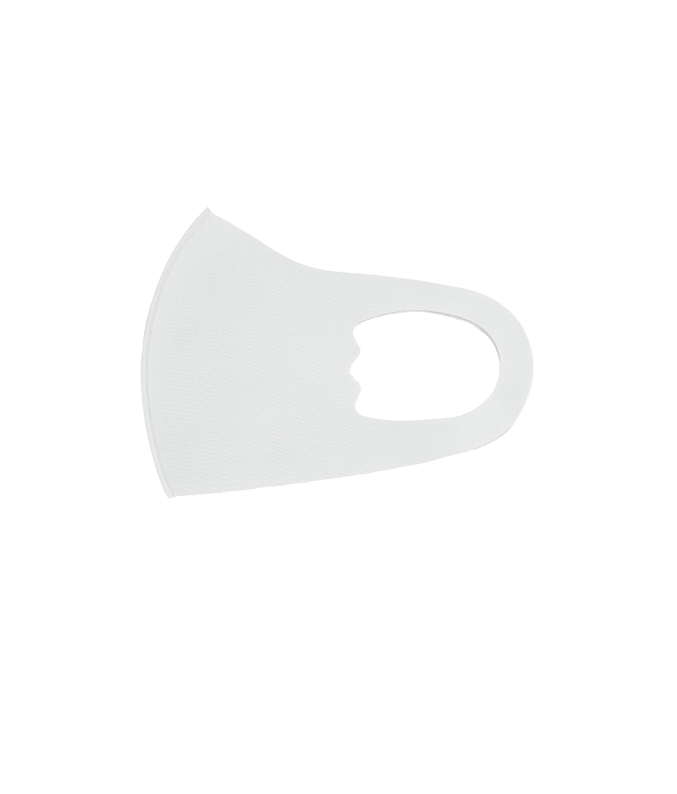 NC Hosiery Blank White Sublimation Mask - Printable Subready Washable Reusable For Teens and Adults