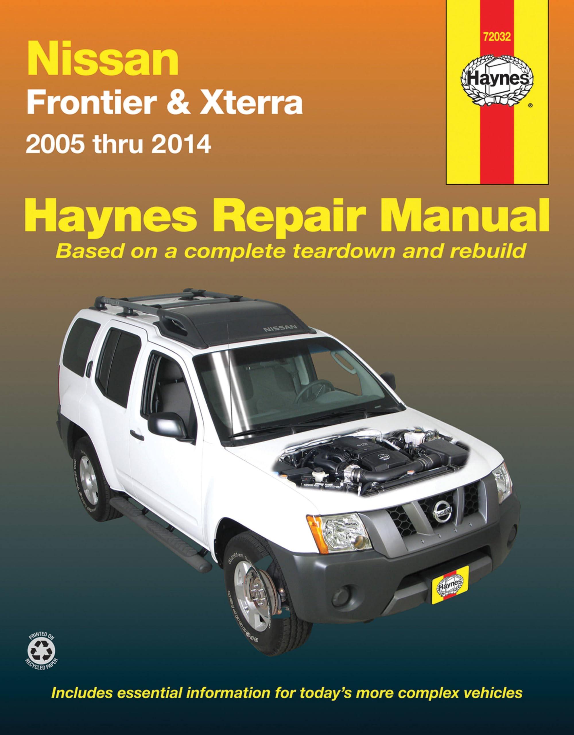 Nissan Frontier & Xterra 2005 Thru 2014 Haynes Repair Manual