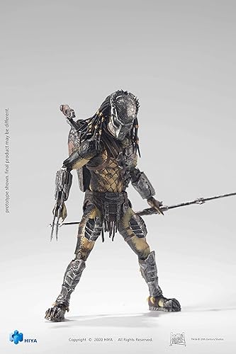 Hiya Toys Exquisita serie miniatura 118 de 5 pulgadas AVP R Wolf Predator figura de acción