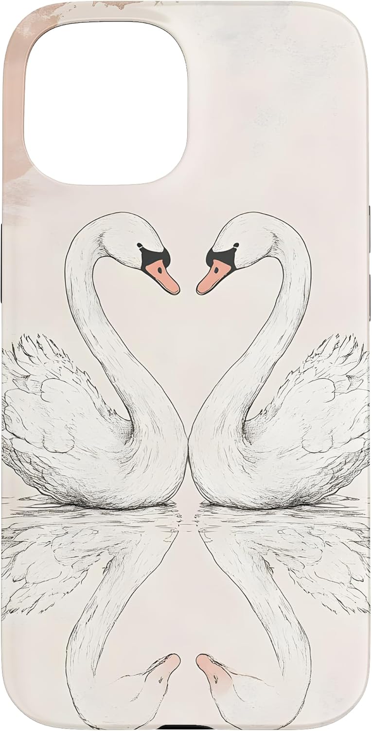 Swans Nature Case for iPhone 15