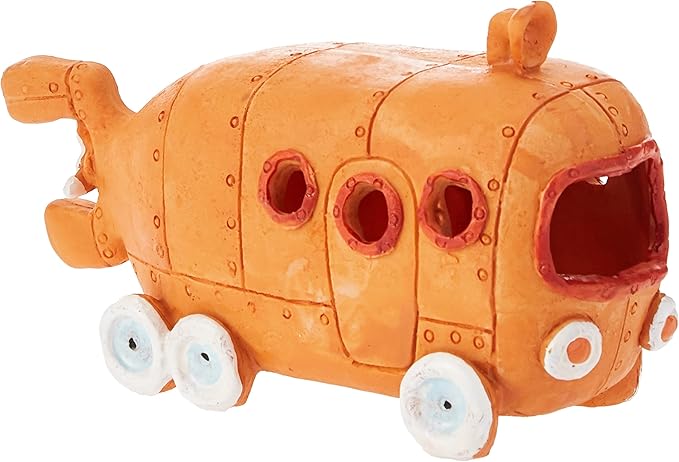 Nickelodeon Ornamento de aquário Penn-Plax Bob Esponja SquarePants, 13,8 x 5,08 x 5,08 cm