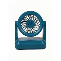 Muitomas Ventilatore da Scrivania Ricaricabile USB-C, Mini Ventilatore da Tavolo Silenzioso