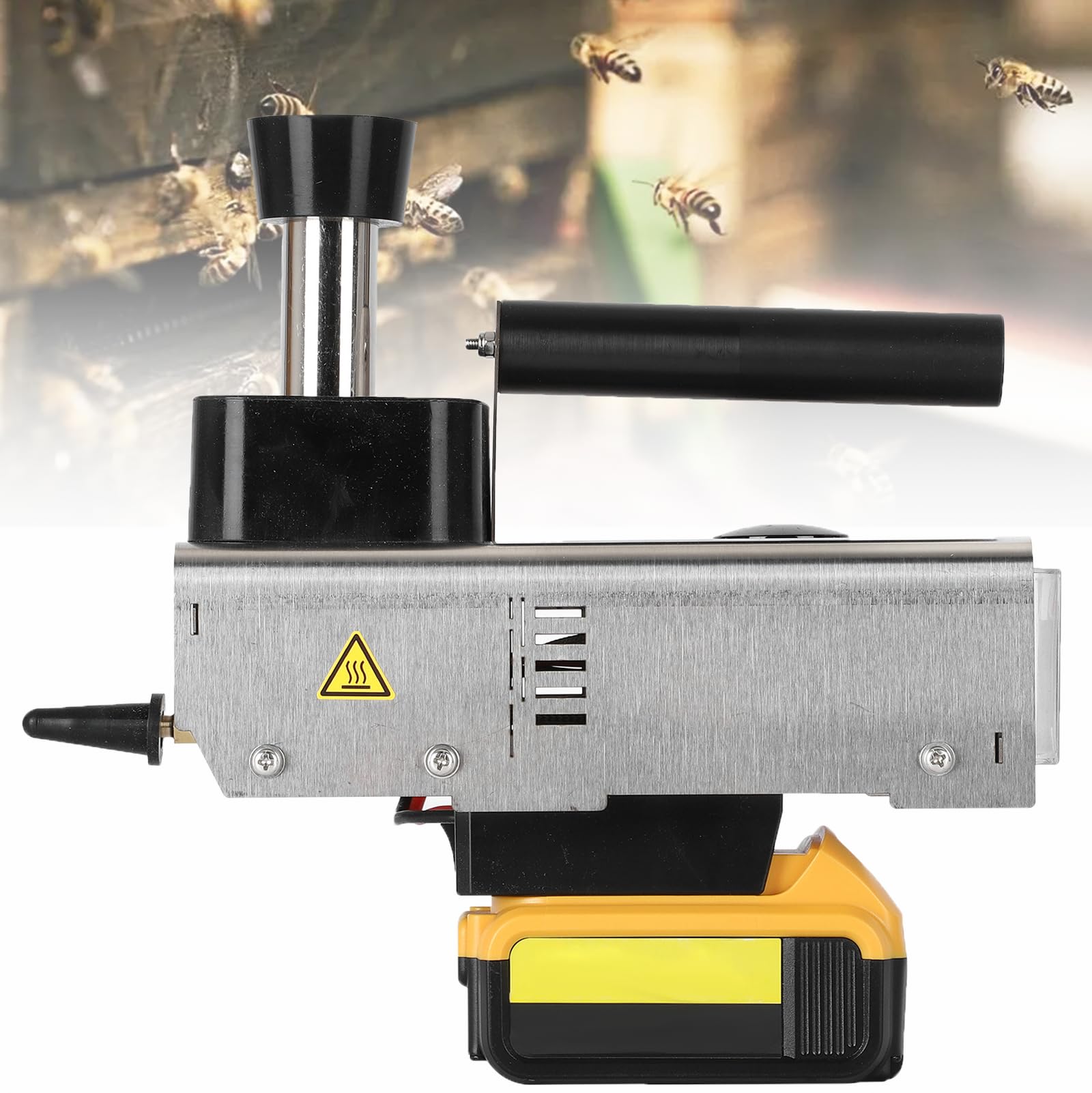 Vaporizzatore di Acido ossalico per api, Attrezzatura Portatile per l'atomizzazione dell'acido ossalico per Il Miele, Trattamento degli Acari Varroa delle api per Le api