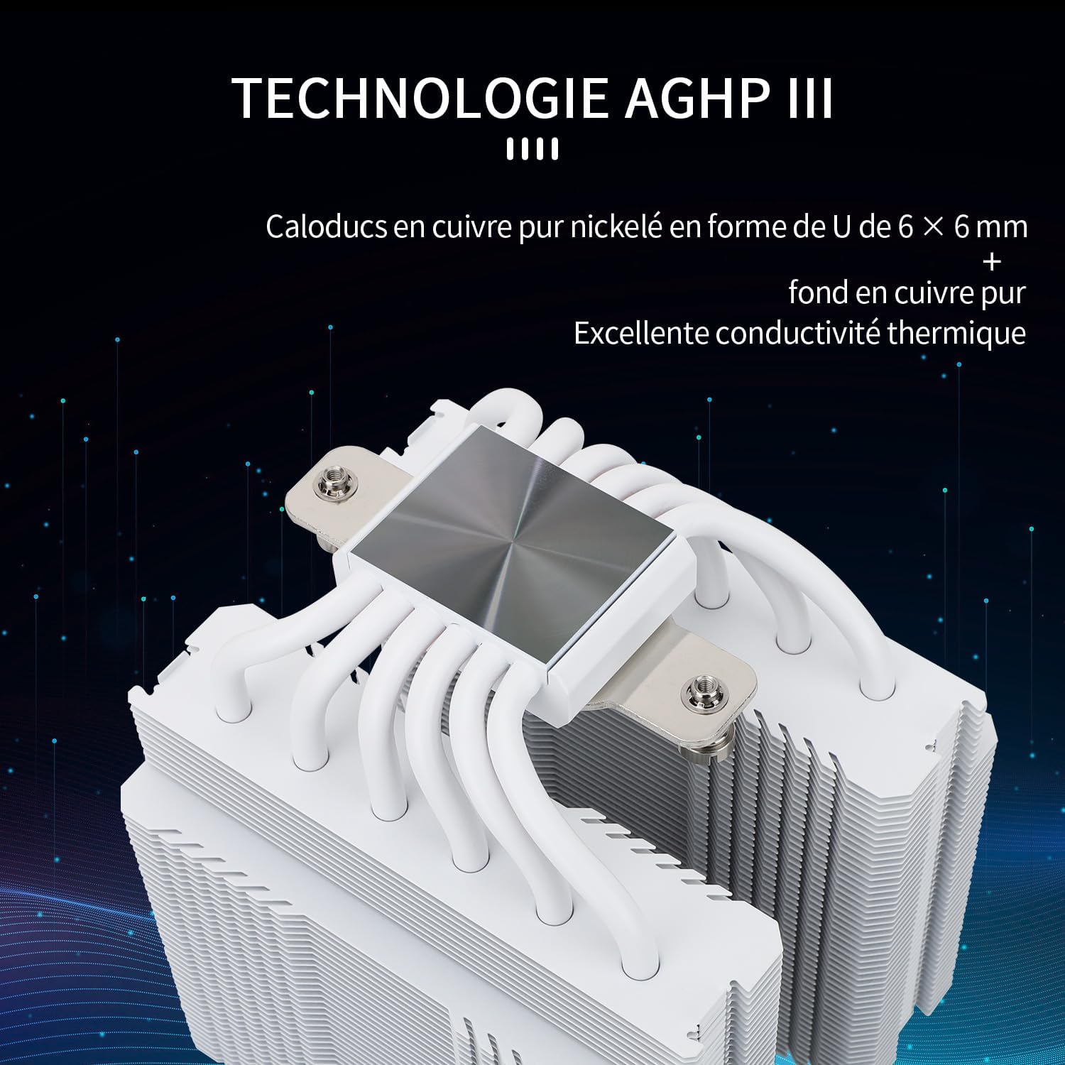 Thermalright Peerless Assassin 120 SE ARGB Enfriador de aire CPU, 6 tubos de calor Cpu enfriador,Ventilador doble 120mm C12CW-S PWM,tecnología AGHP, Para AMD AM4 AM5/Intel 1700/1150/1151/1200 4