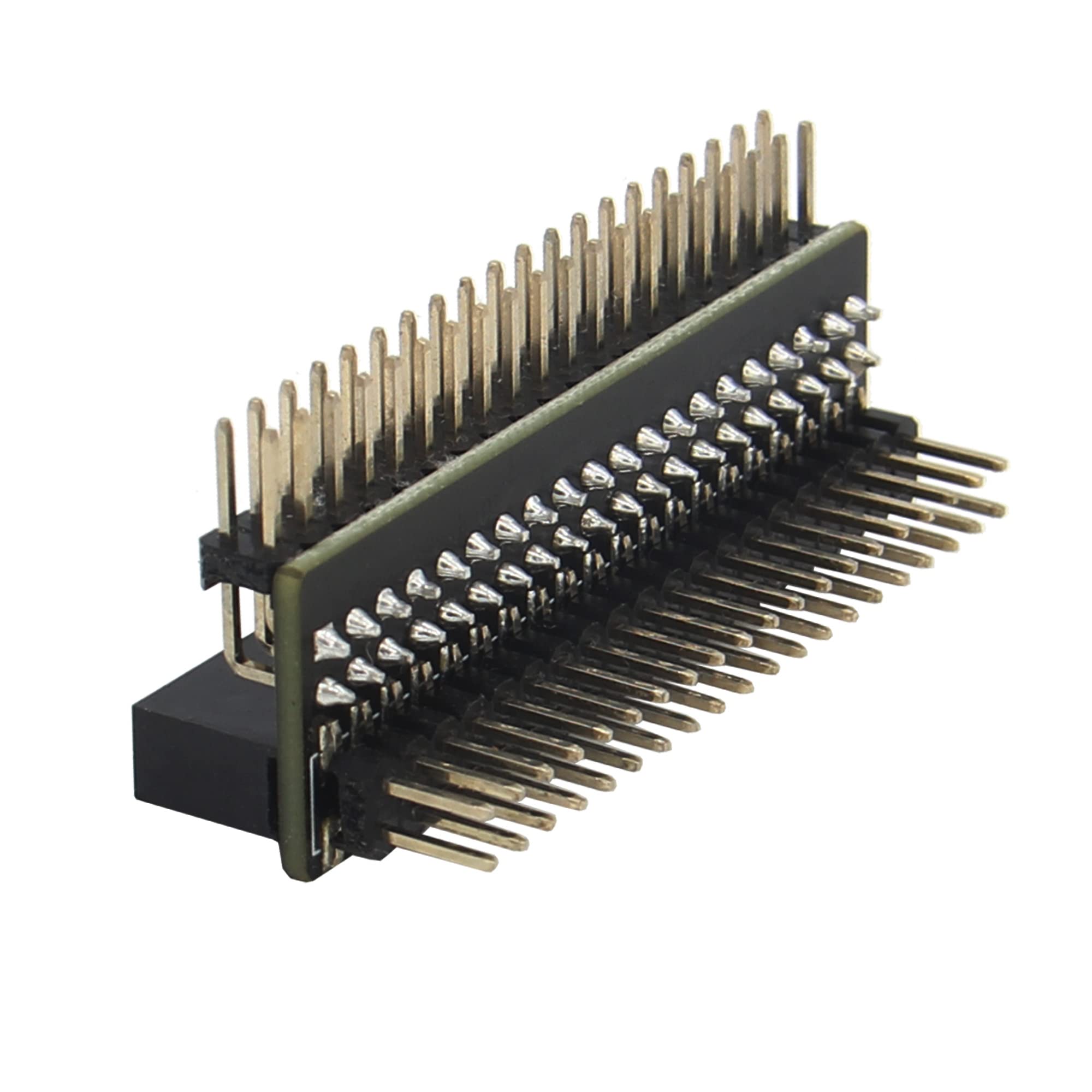 Geekworm GPIO Extension Header (G341) / 1-to-2 40 Pin GPIO Edge Adapter Board for Raspberry Pi 5 / Raspberry Pi 4 / 3B+ / 3B / Zero W/Zero