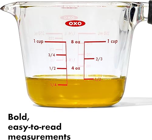 Miniatura 4 de OXO Good Grips - Taza medidora de vidrio (1 taza)