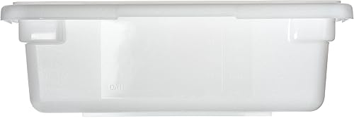 Miniatura 3 de CFS 1063102 StorPlus Caja de almacenamiento de alimentos de polietileno, capacidad de 3.5 galones, color blanco (caja de 6)