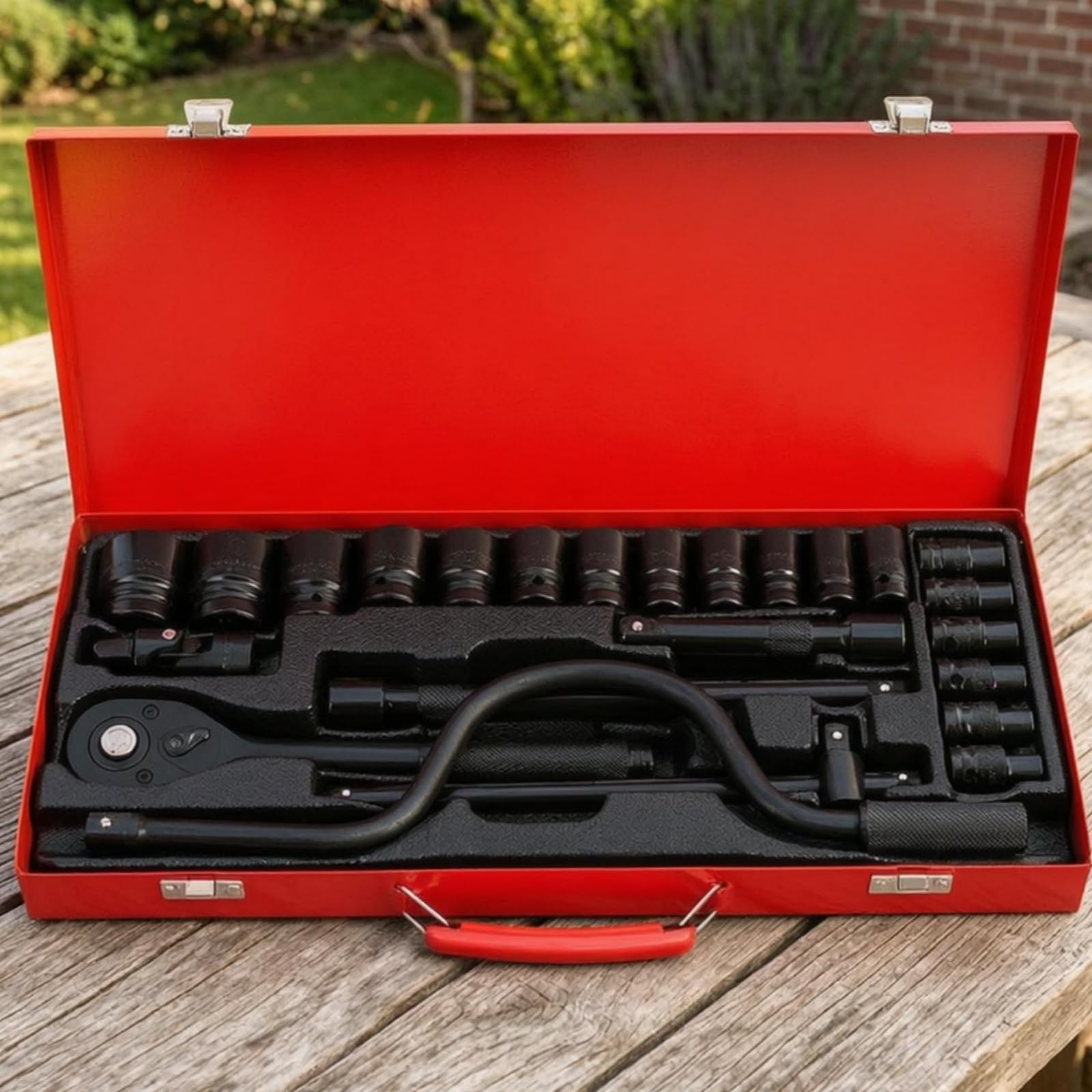 harayaa 24 Pièces Coffret à Douilles