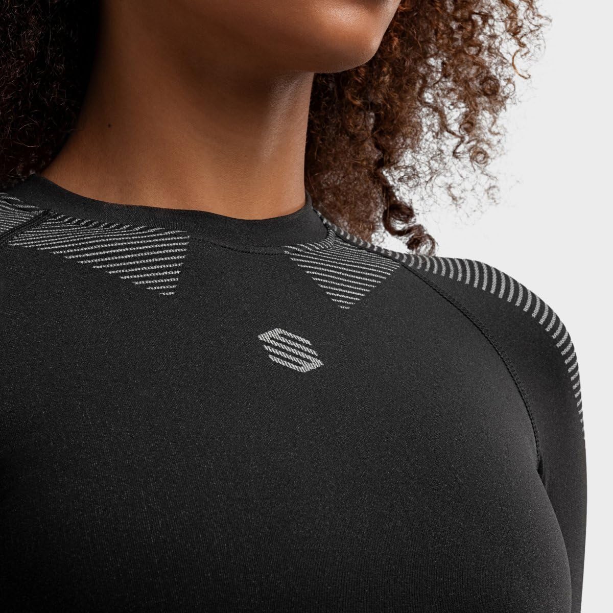 SIROKO - Langärmeliges Kompressionsshirt für Damen Drystone
