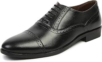 LOUIS STITCH Mens Italian Leather Handmade Oxford Formal Lace Up Shoe (RGOX)