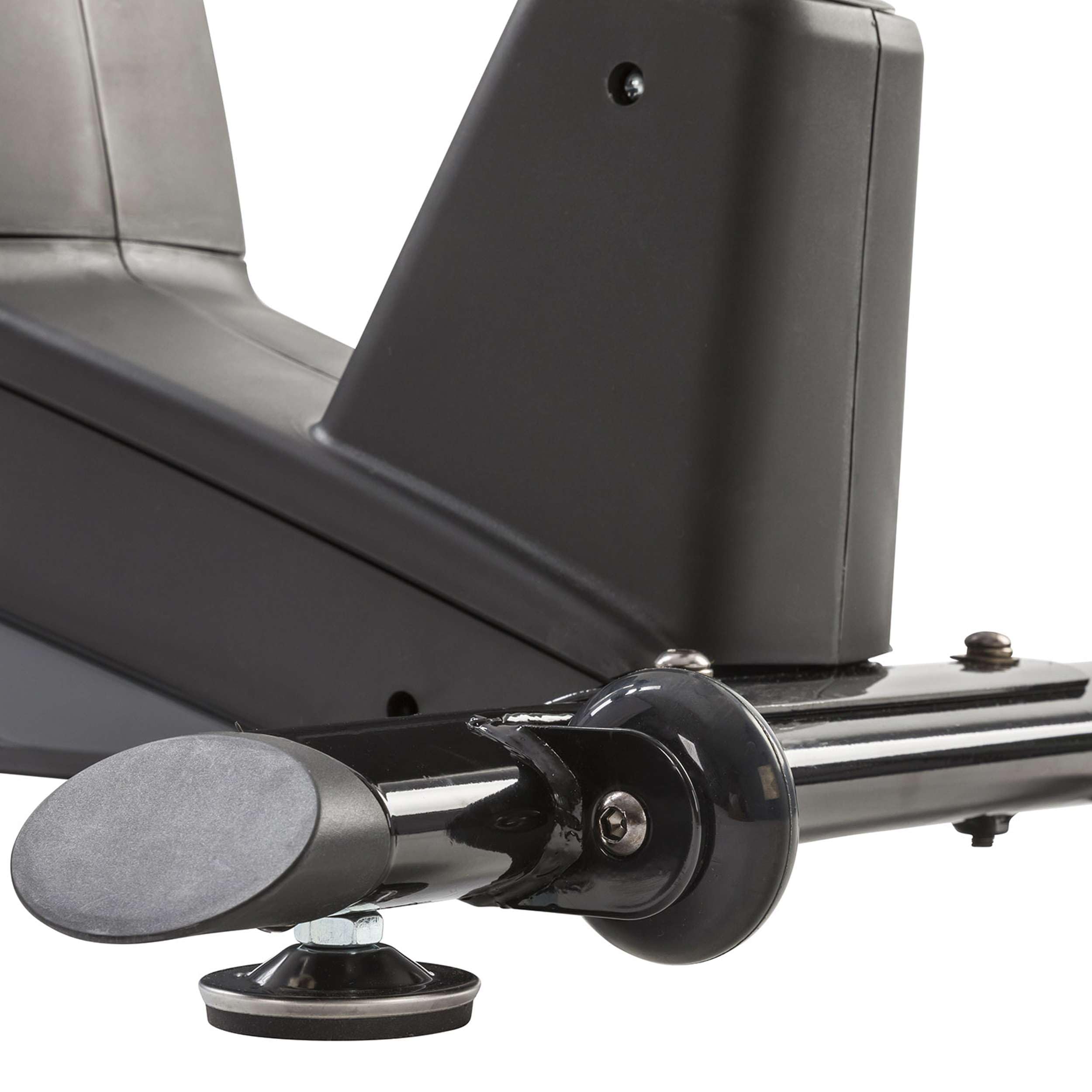 Tunturi Trenażer domowy Star Fit E100 HR i + – rower treningowy do domu – 16 poziomów oporu – 21 programów szkoleniowych – z czujnikami tętna, waga obrotowa 8 kg