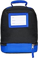 Vista 3 de Bioworld Dragon Ball Z Fiambrera con doble compartimento aislado bolsa de almuerzo de 10 pulgadas