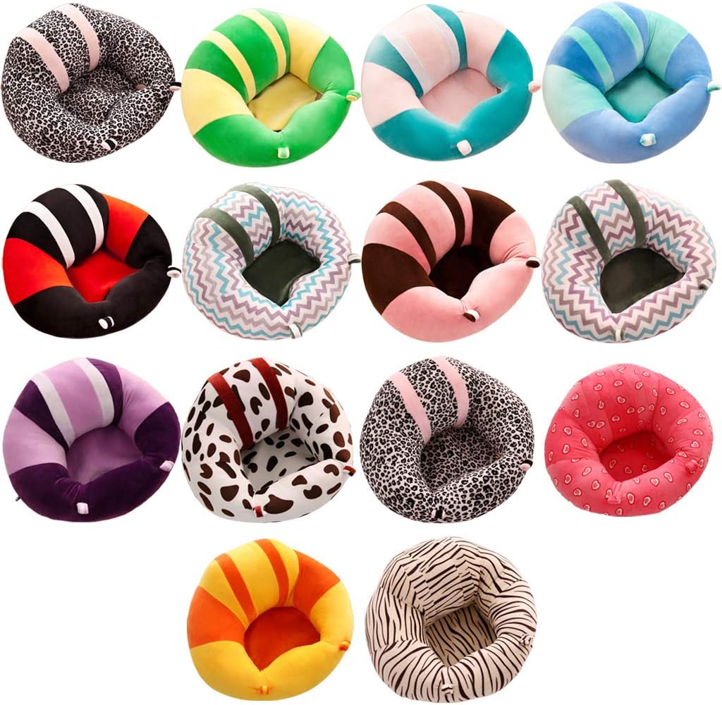 Vongee ベビーシートシットサポートプロテクターソフトソファクッションチェア車の安全ぬいぐるみ枕ぬいぐるみ幼児用おもちゃギフト