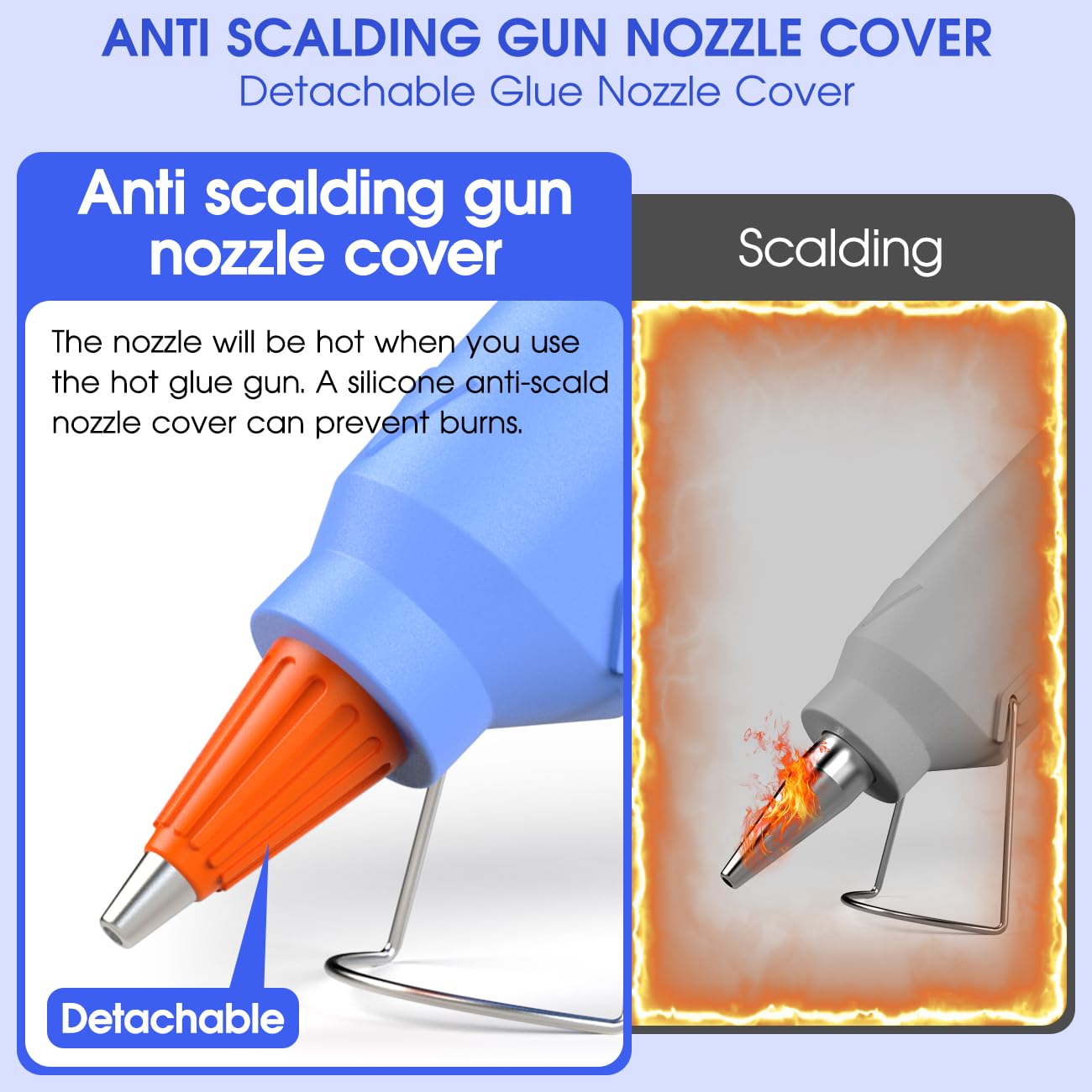 Assark Mini Hot Glue Gun Kit - 30W Fast Heating -3 Assark Mini Hot Glue Gun Kit - 30W Fast Heating -3