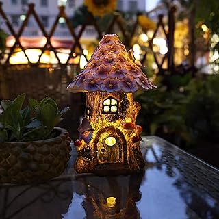 10 Trough Planter Ideas for Long and Narrow Spaces 53 Fairy Garden House Outdoor Figurine Lights, Fairy Houses for Outside, Ga...