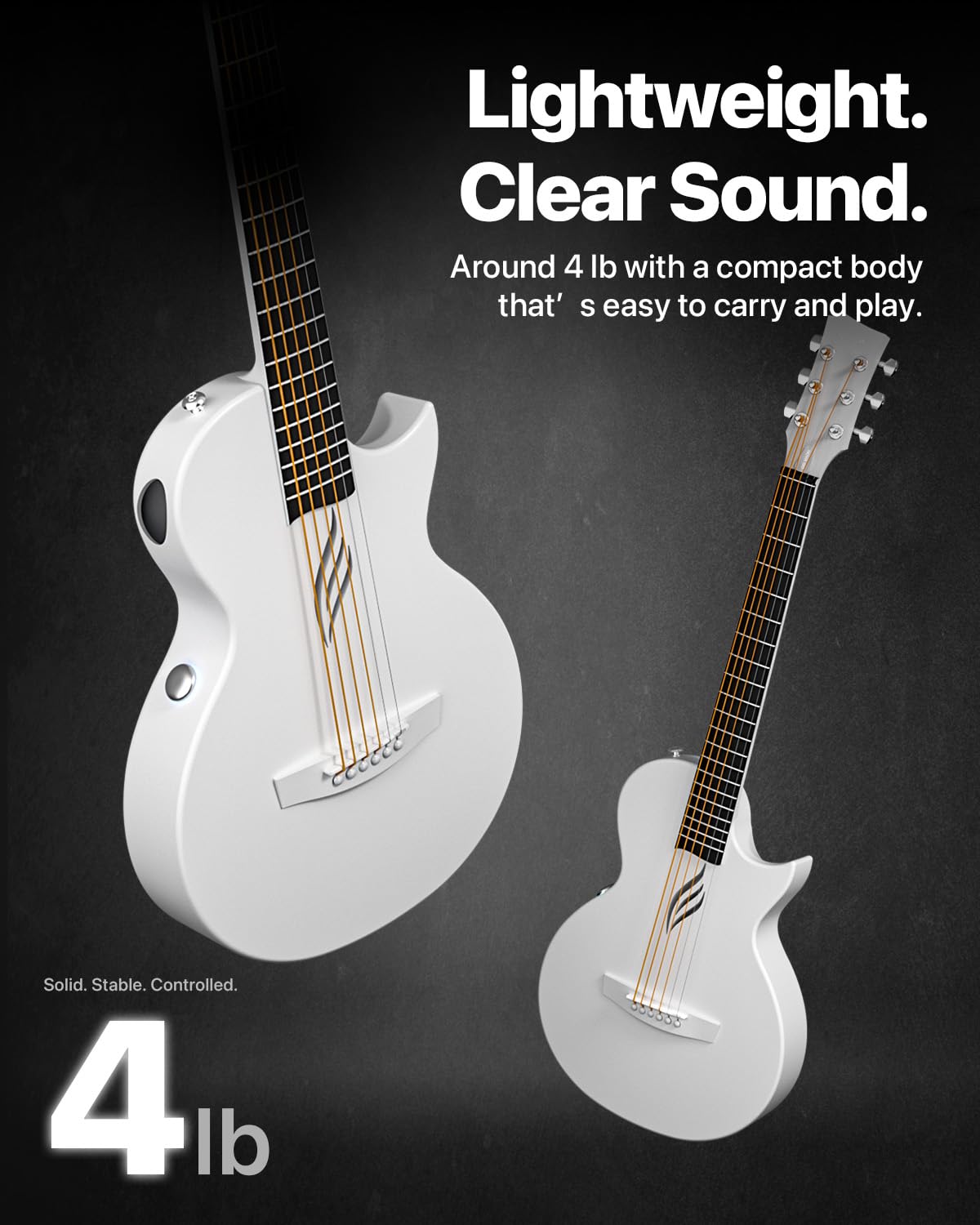 『超美品』Enya Nova Go SP1 Amazon.com: Enya NOVA GO SP1 Carbon Fiber Travel Guitar - 35