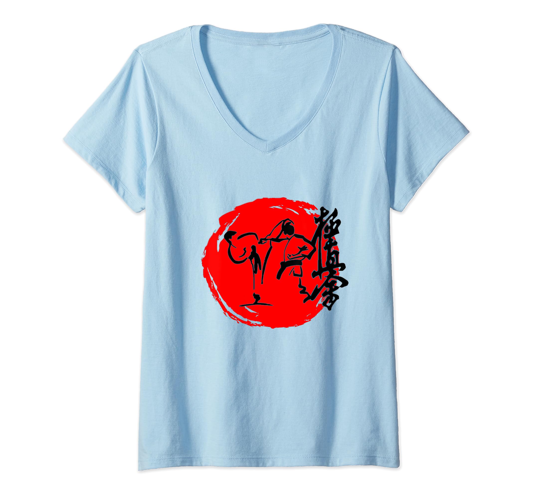 Kyokushin Karate Symbol Martial Arts Fans Gift TeeKyokushin Karate Symbol Kyokushinkai Martial Arts Costume V-Neck T-Shirt